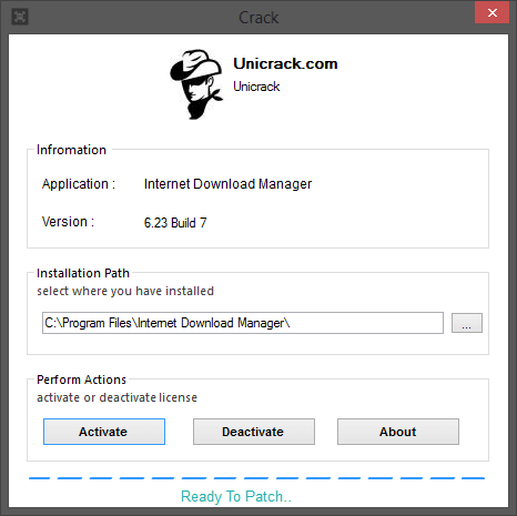 IDM Activator Unicrack Window