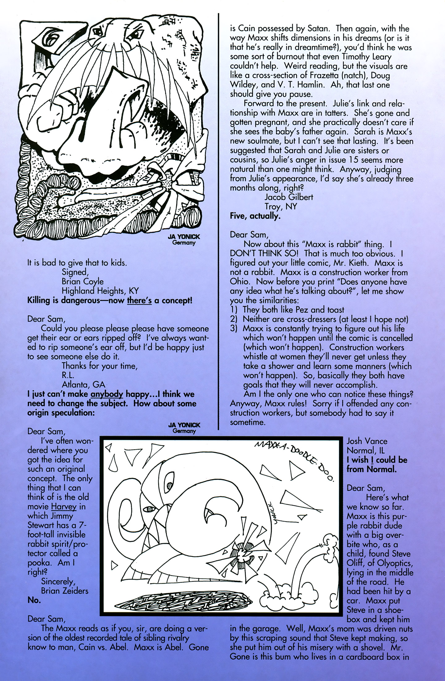Read online The Maxx (1993) comic -  Issue #17 - 22