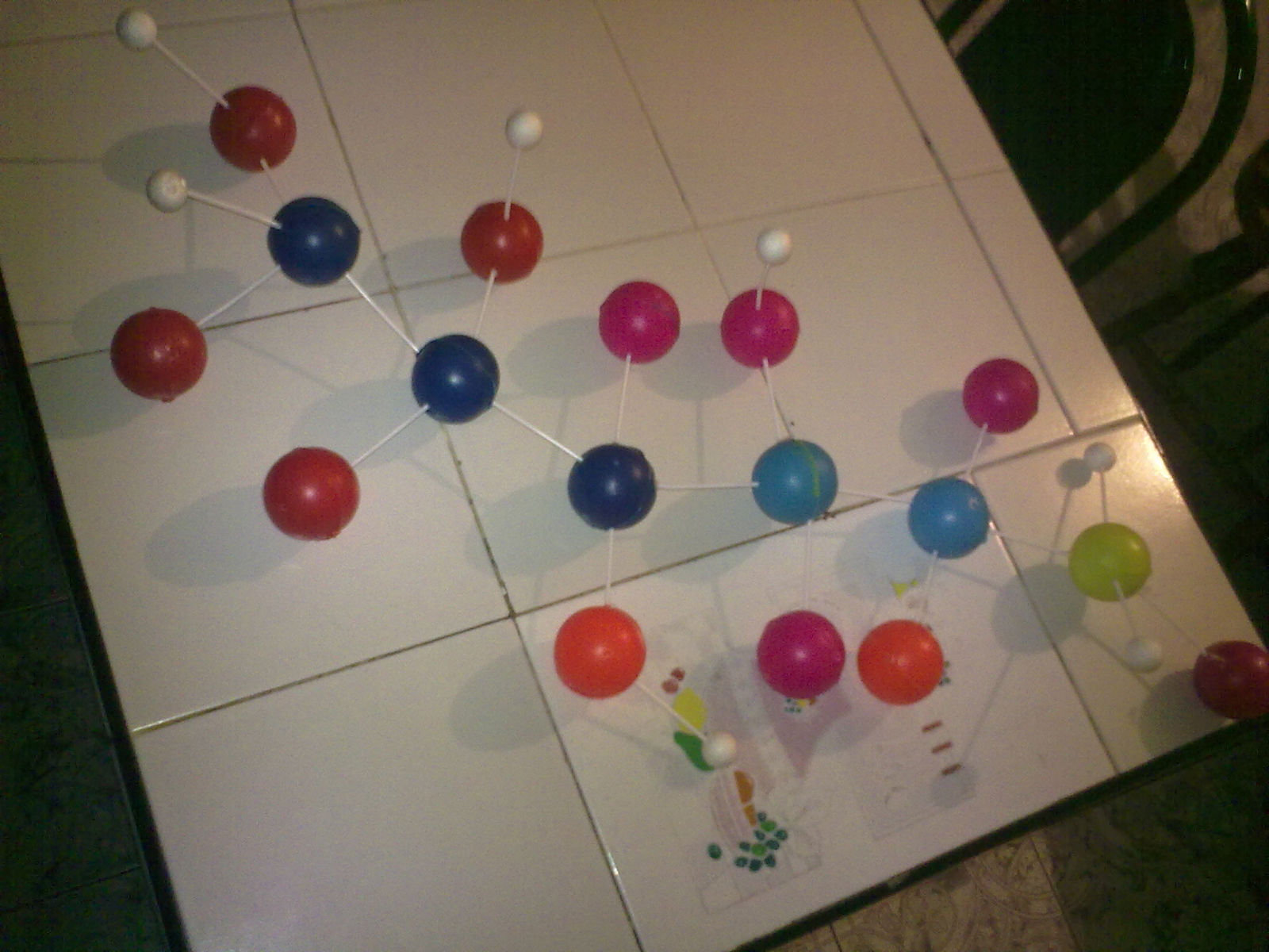 quimica: EXAMEN DE FIGURAS TRIDIMENCIONALES (sergio alan piña morales ...