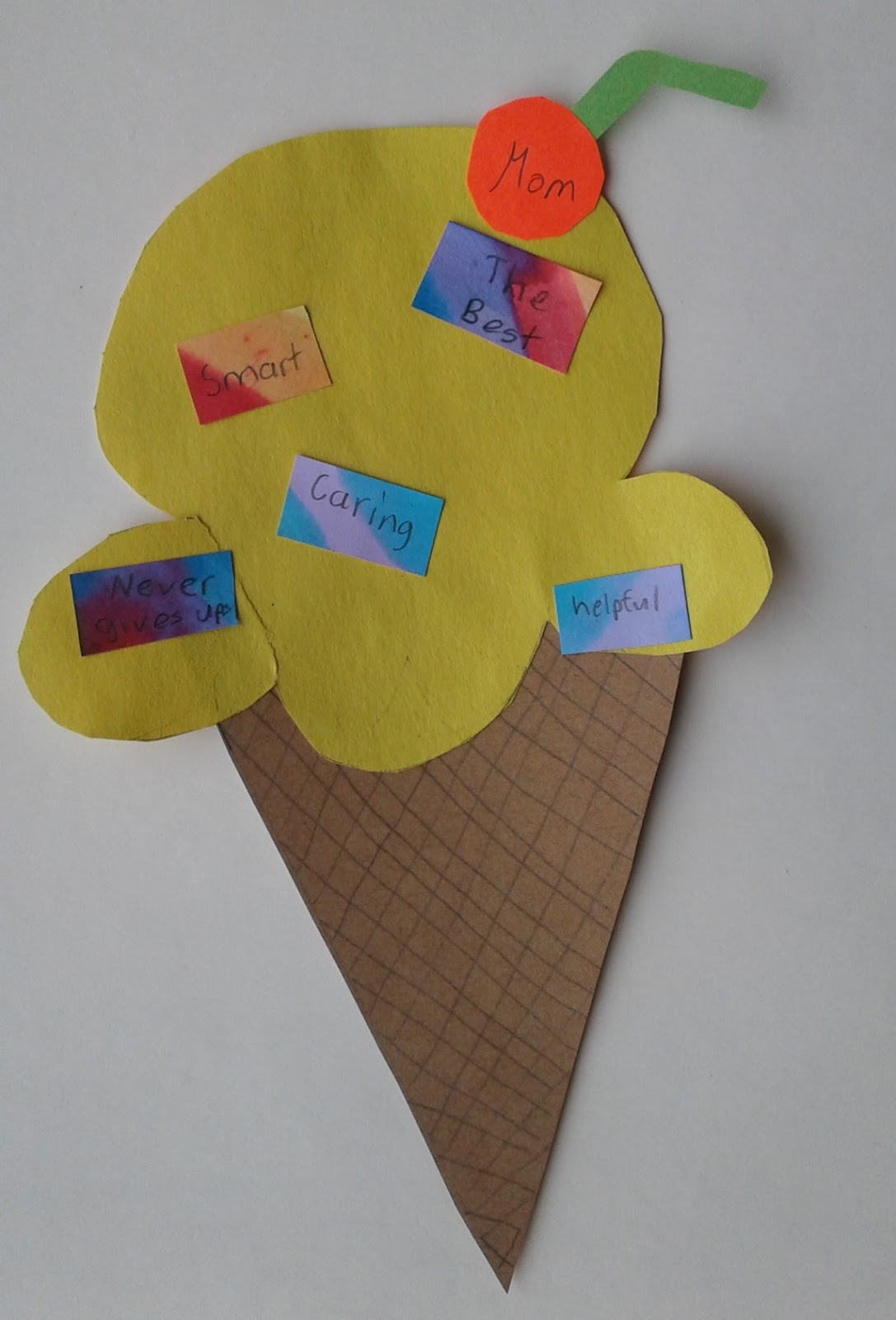 a faithful attempt Mother's Day Ice Cream Cones