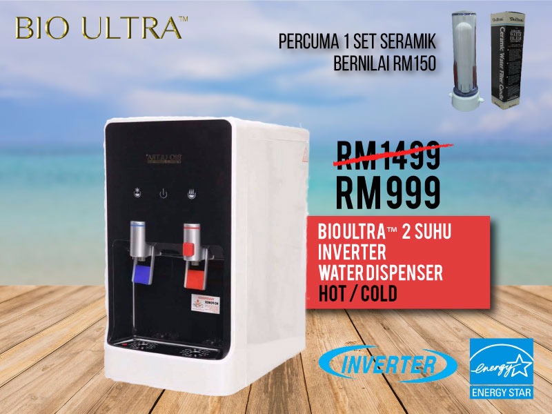 Penapis Air Bio Ultra Termurah, Terbaik, Mampu Milik Water Filter