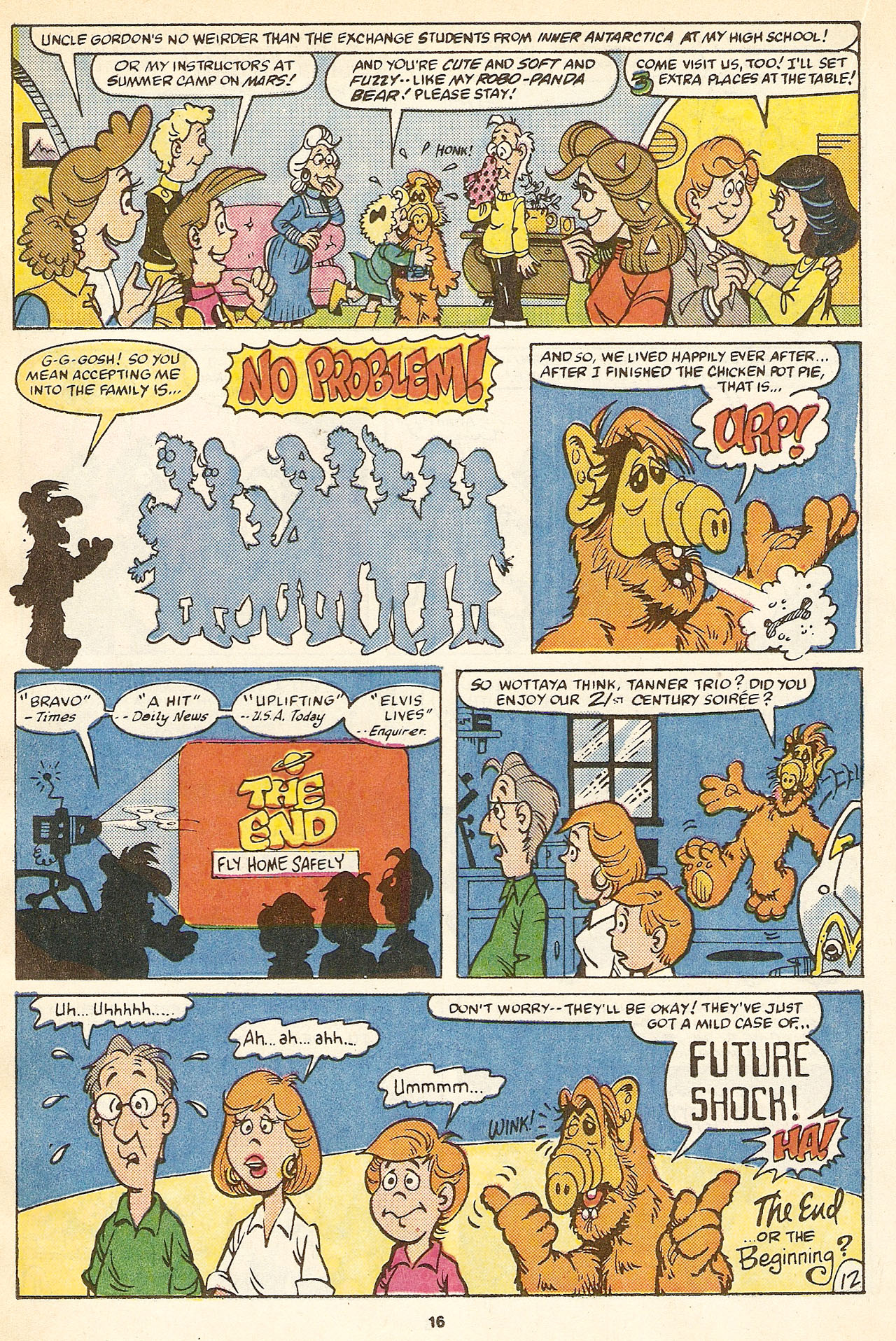 Read online ALF comic -  Issue #17 - 18