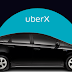 Quais são os carros aceitos no uberX?