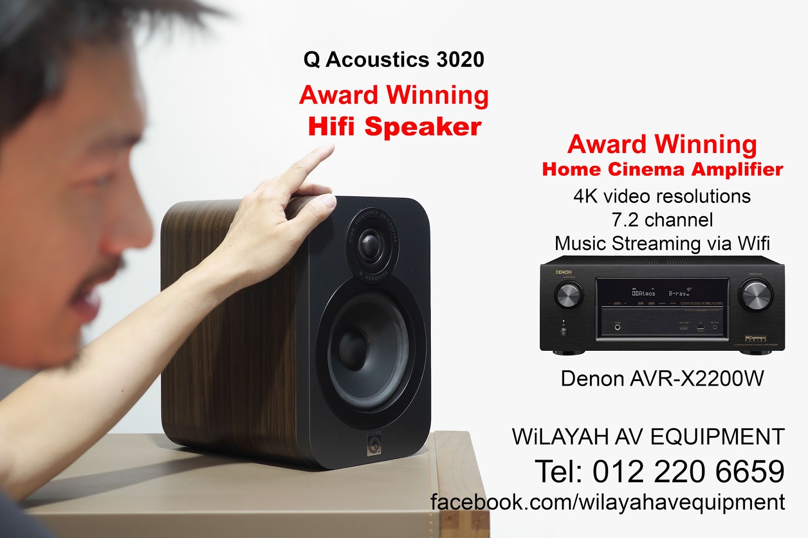 q acoustics 3020 size
