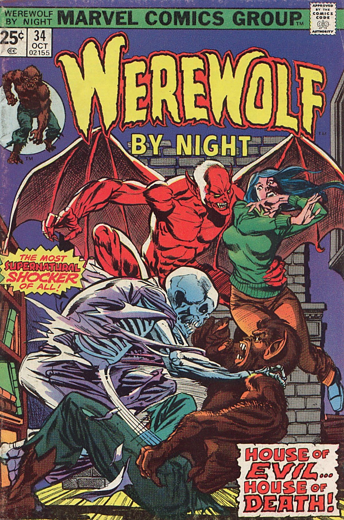 Werewolf by Night (1972) issue 34 - Page 1