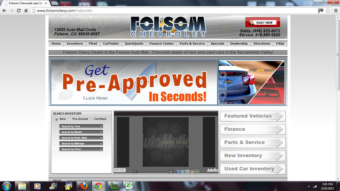 Folsom Chevrolet A Harbor Truck Bodies Dealer in Folsom, CA Harbor
