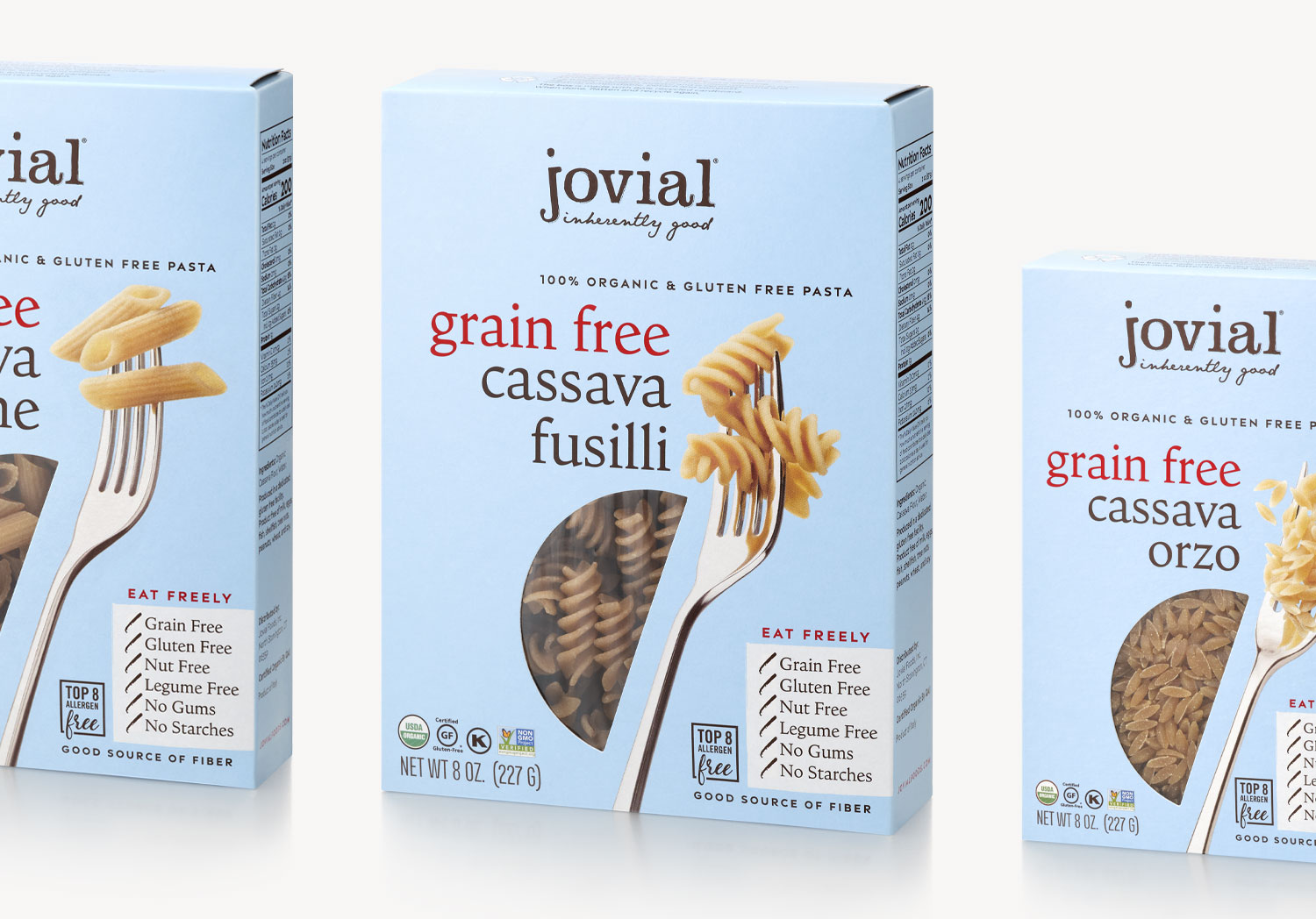 Jovial Foods Cassava Grain Free Pasta Packaging Of The World