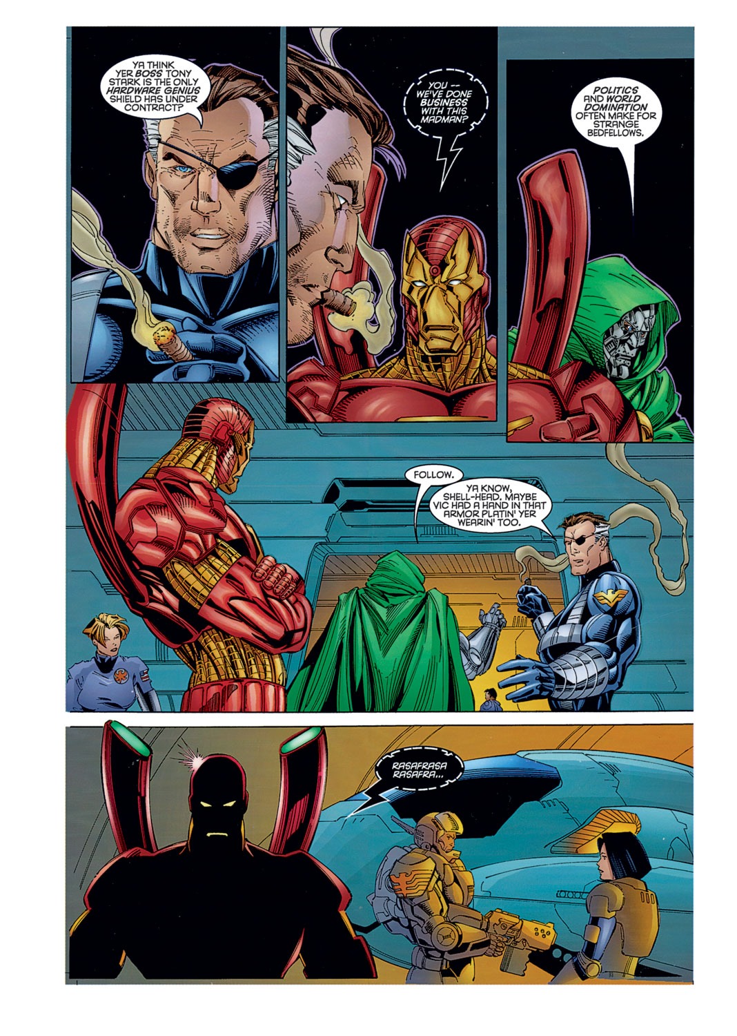 Read online Iron Man (1996) comic -  Issue #12 - 23