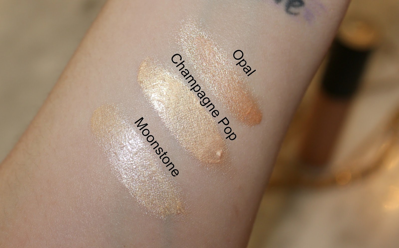 champagne pop liquid highlighter