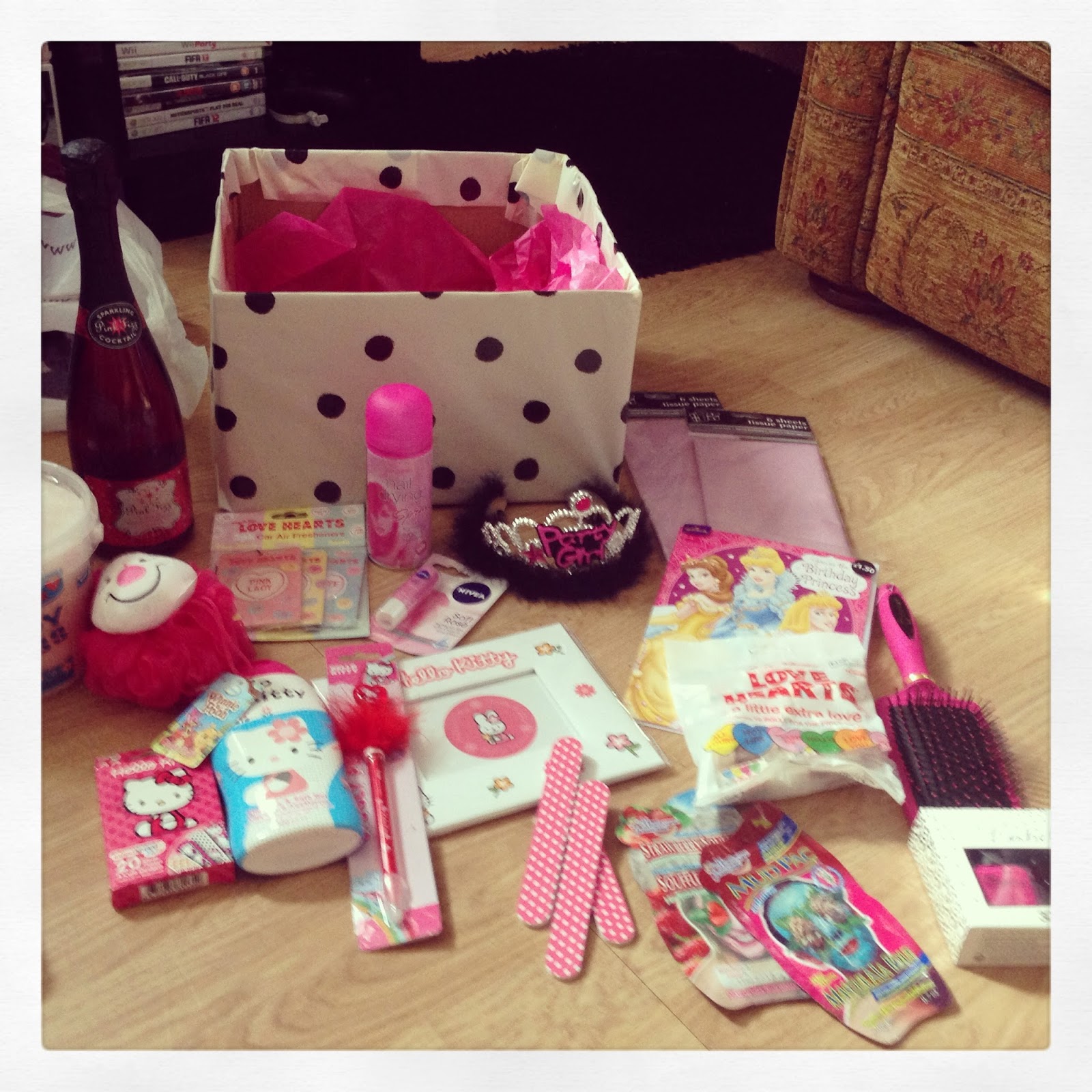 The Frugal Princess Girly Birthday Hamper