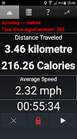 Odometer showing 3.46 km