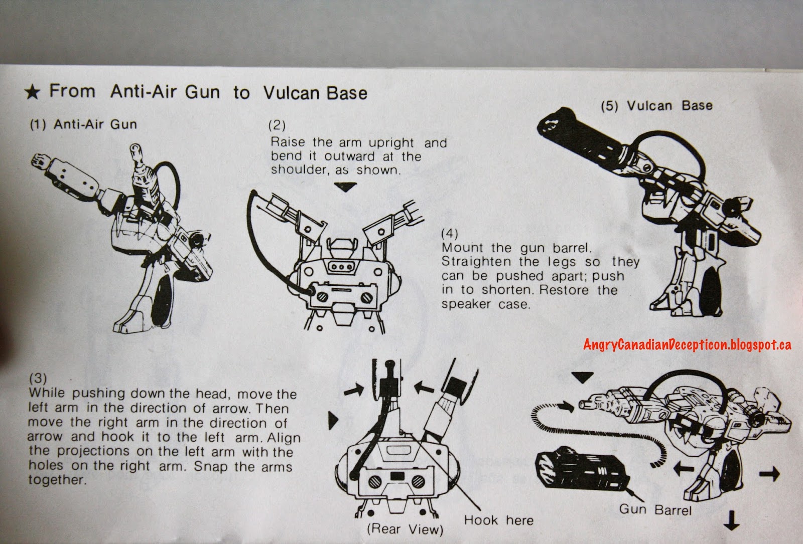 A Transformers Blog My Life In Collecting G1 Hasbro Shockwave, Radio Shack Galactic Man, WST