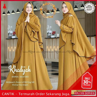 Jual RRJ189D204 Dress Fitria Syari Wanita Lh Terbaru Trendy BMGShop