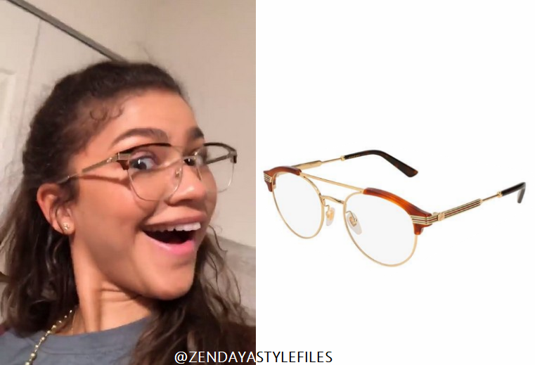 zendaya gucci glasses