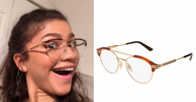 zendaya gucci glasses