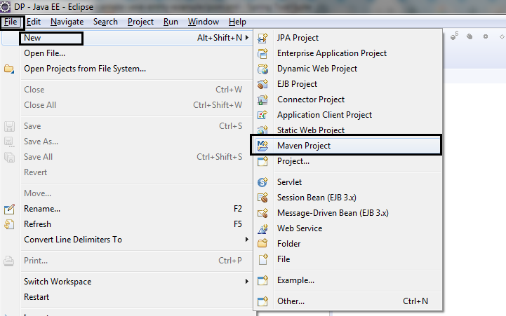 How to Create a Simple Maven Project in Eclipse