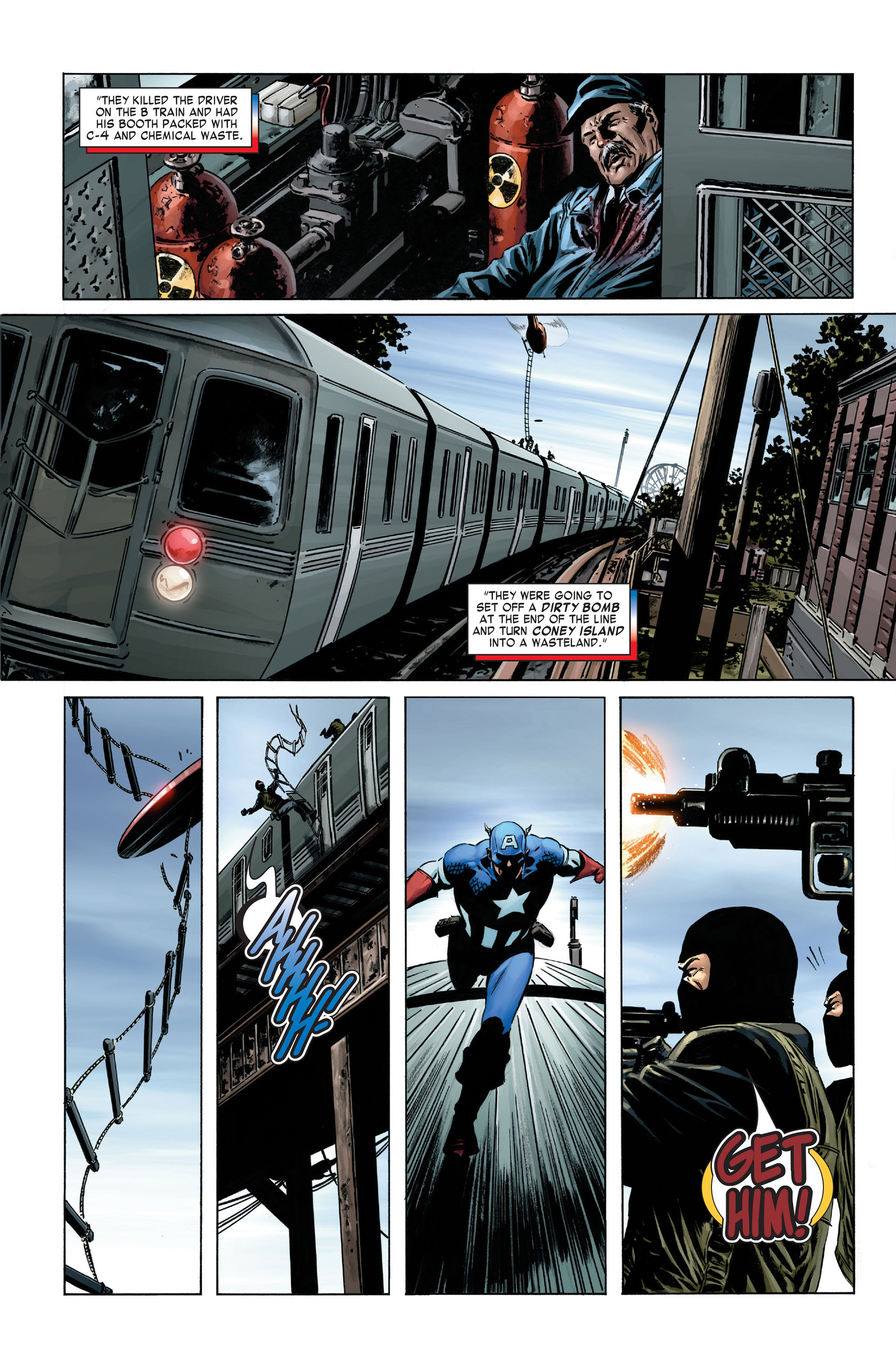 Read online Captain America (2005) comic -  Issue #1 - 14