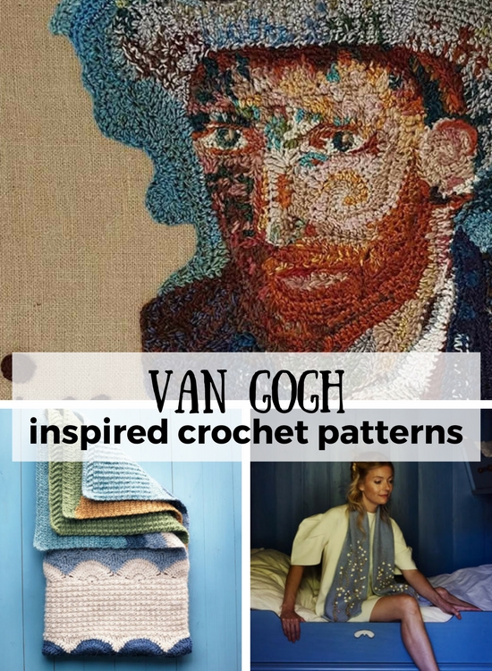 Van Gogh inspired crochet | Happy in Red Van Gogh inspired crochet | Happy in Red