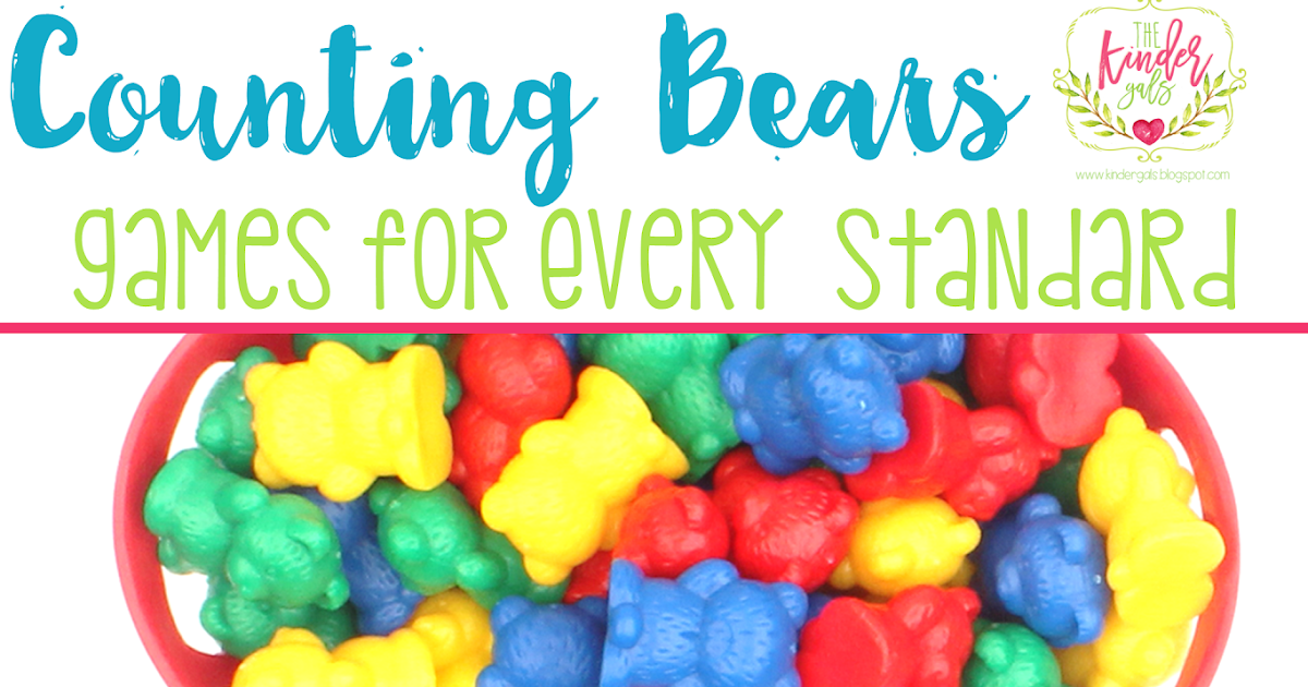 Using Counting Bears to Teach ALL Math Standards KinderGals Bloglovin’