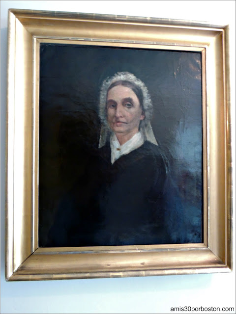 Retrato de Sally Fisk Ropes en su Dormitorio, Salem