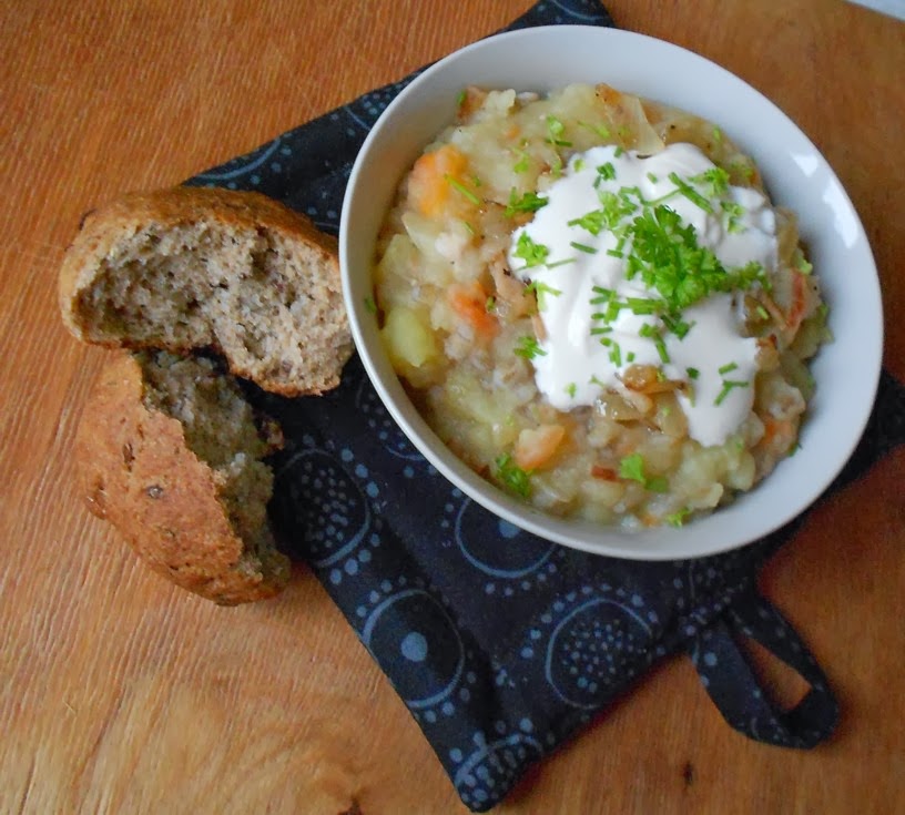 Two baked potatoes and a pair of socks veebruar 2014