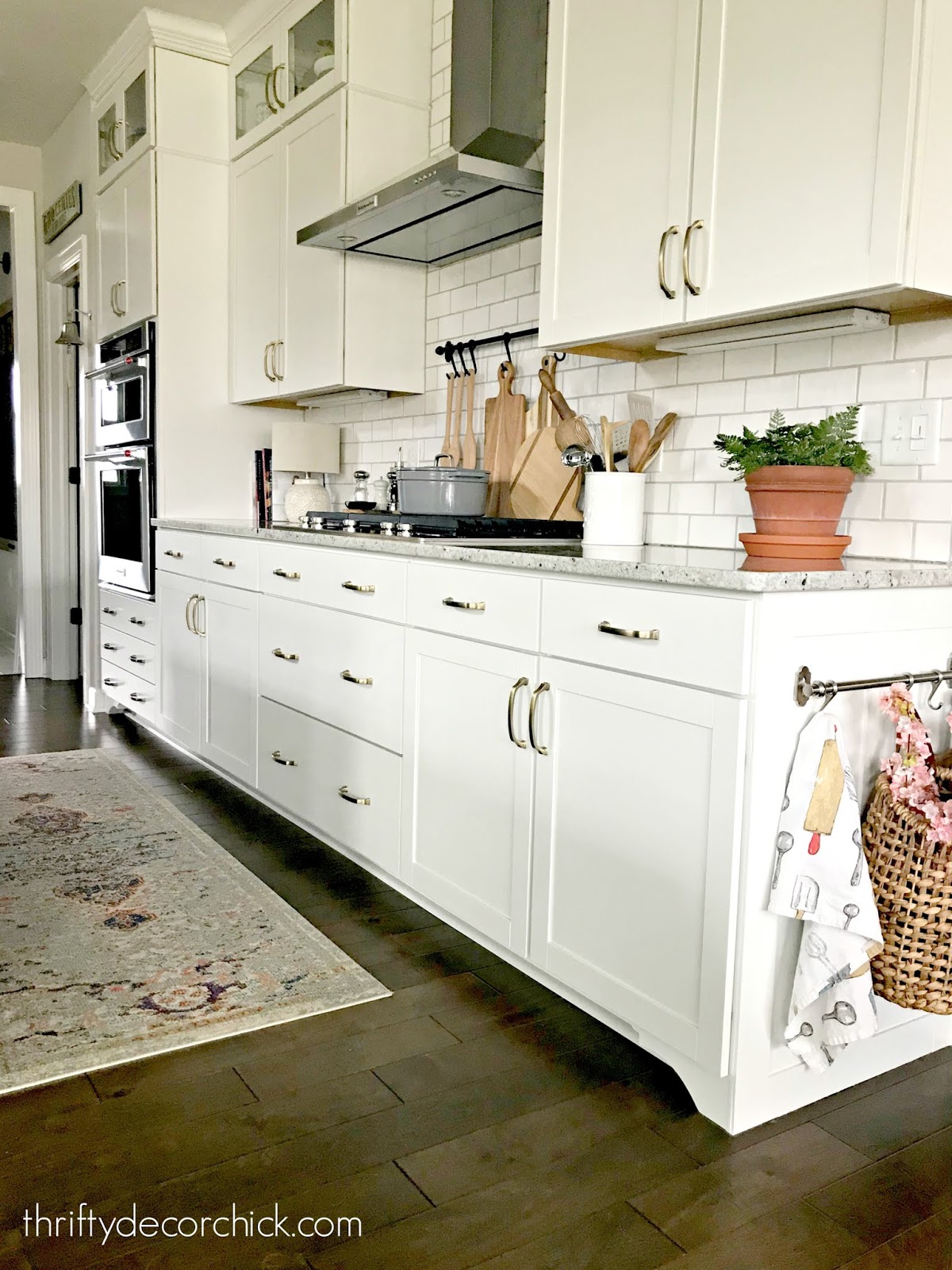 Adding feet to kitchen cabinets 