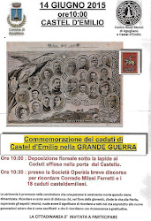 Castel d'Emilio 14 giugno 2015. Commemorazione della Morte del Cap. Milesi Ferretti