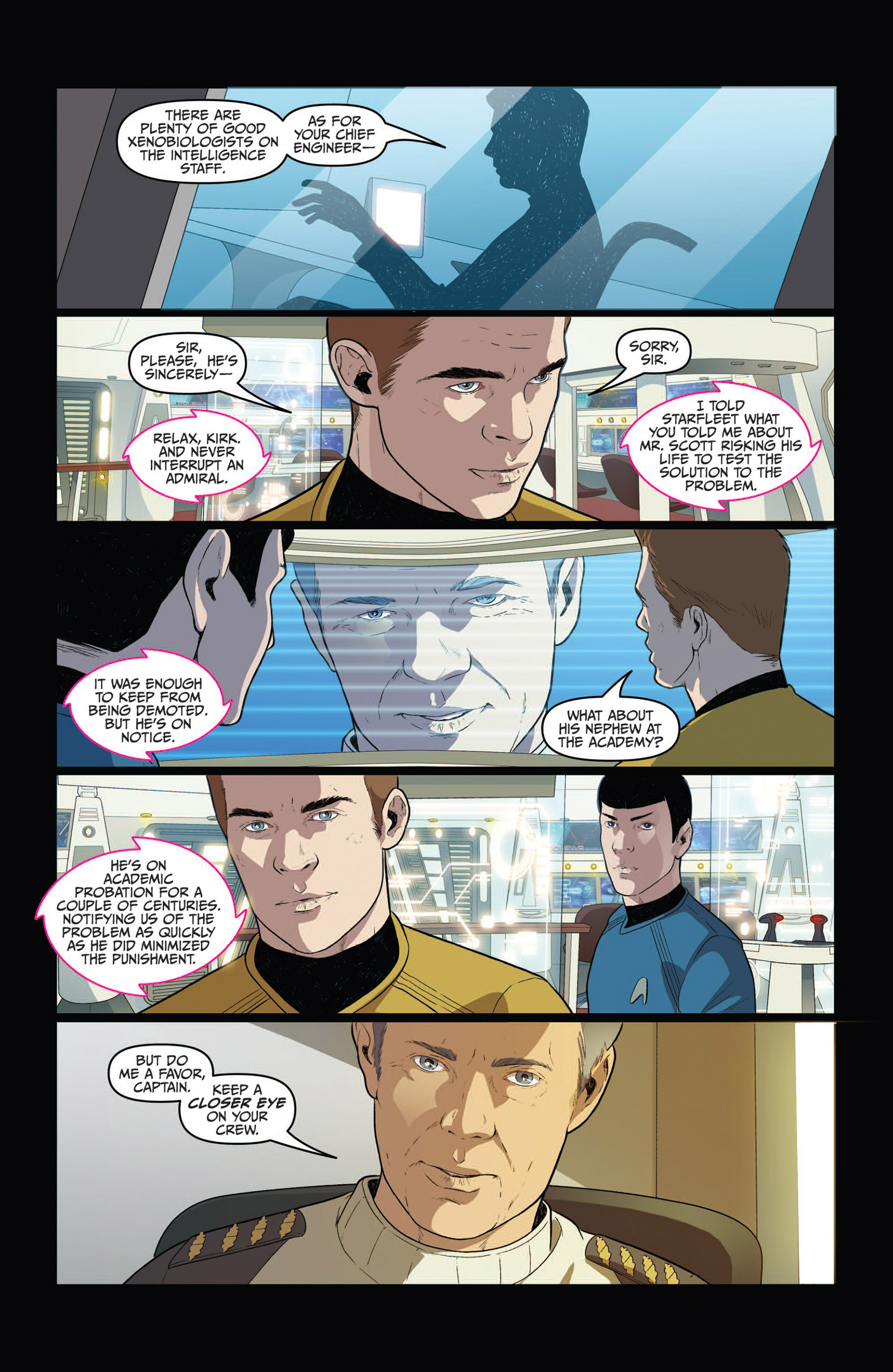 Read online Star Trek (2011) comic -  Issue #12 - 22