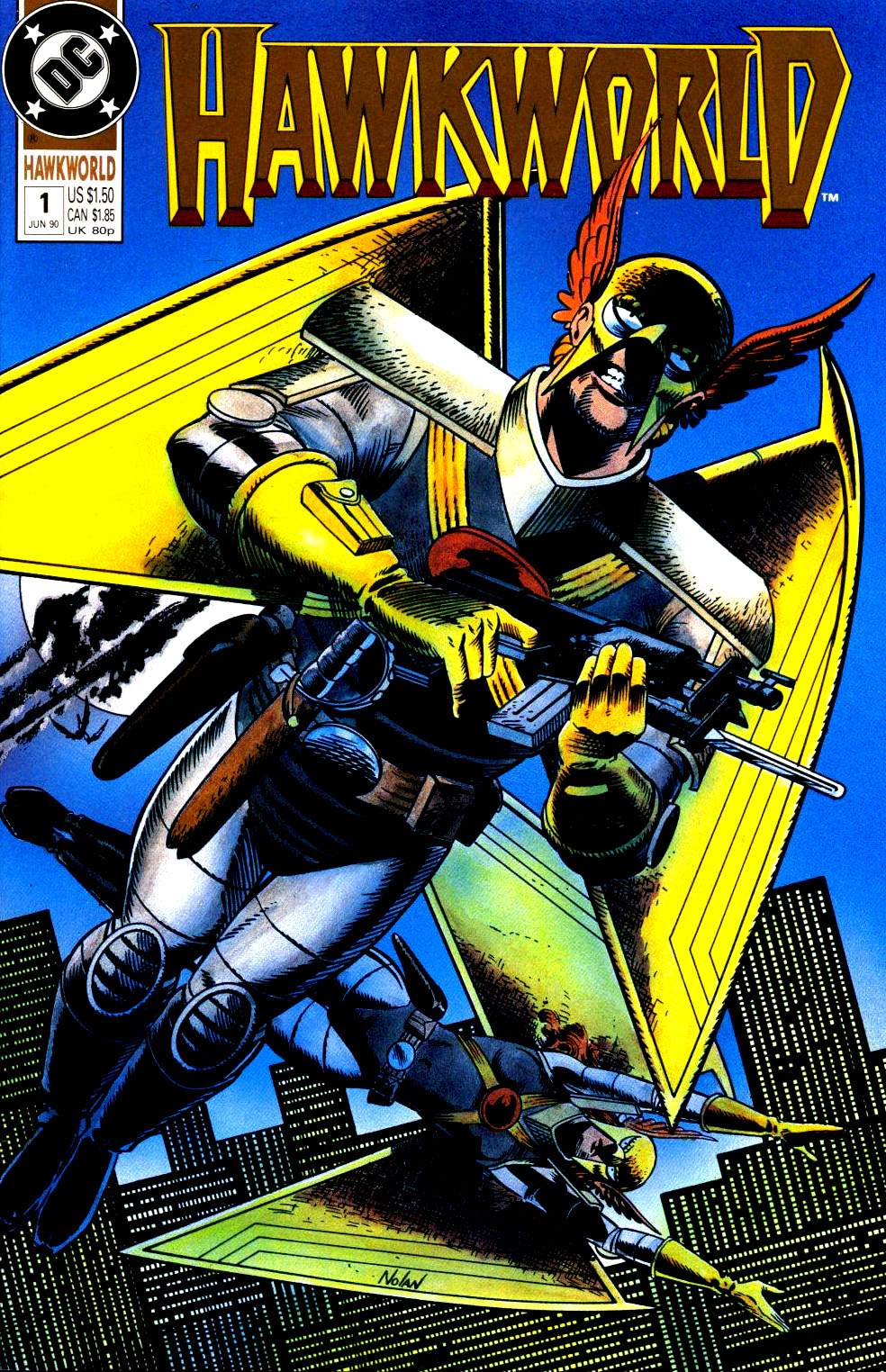 Read online Hawkworld (1990) comic -  Issue #1 - 1