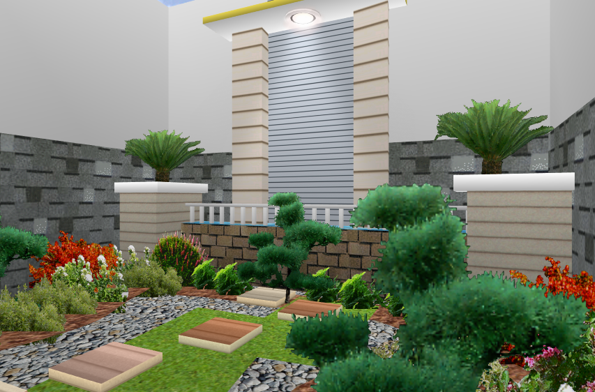 Desain Taman Rumah Sederhana Untuk Rumah Minimalis - Rumahminimalispedia.id