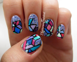 geometric cool nail plumeriapainted toned nails outline away sliding