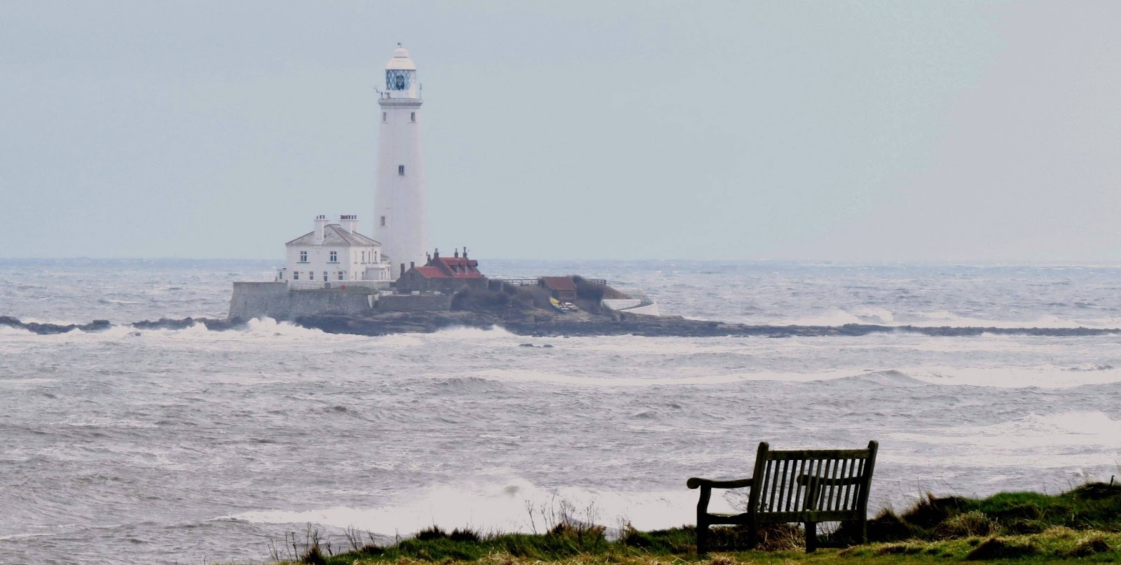 Grandma P's Ramblings Through Life Seaton Sluice and Lighthouse.