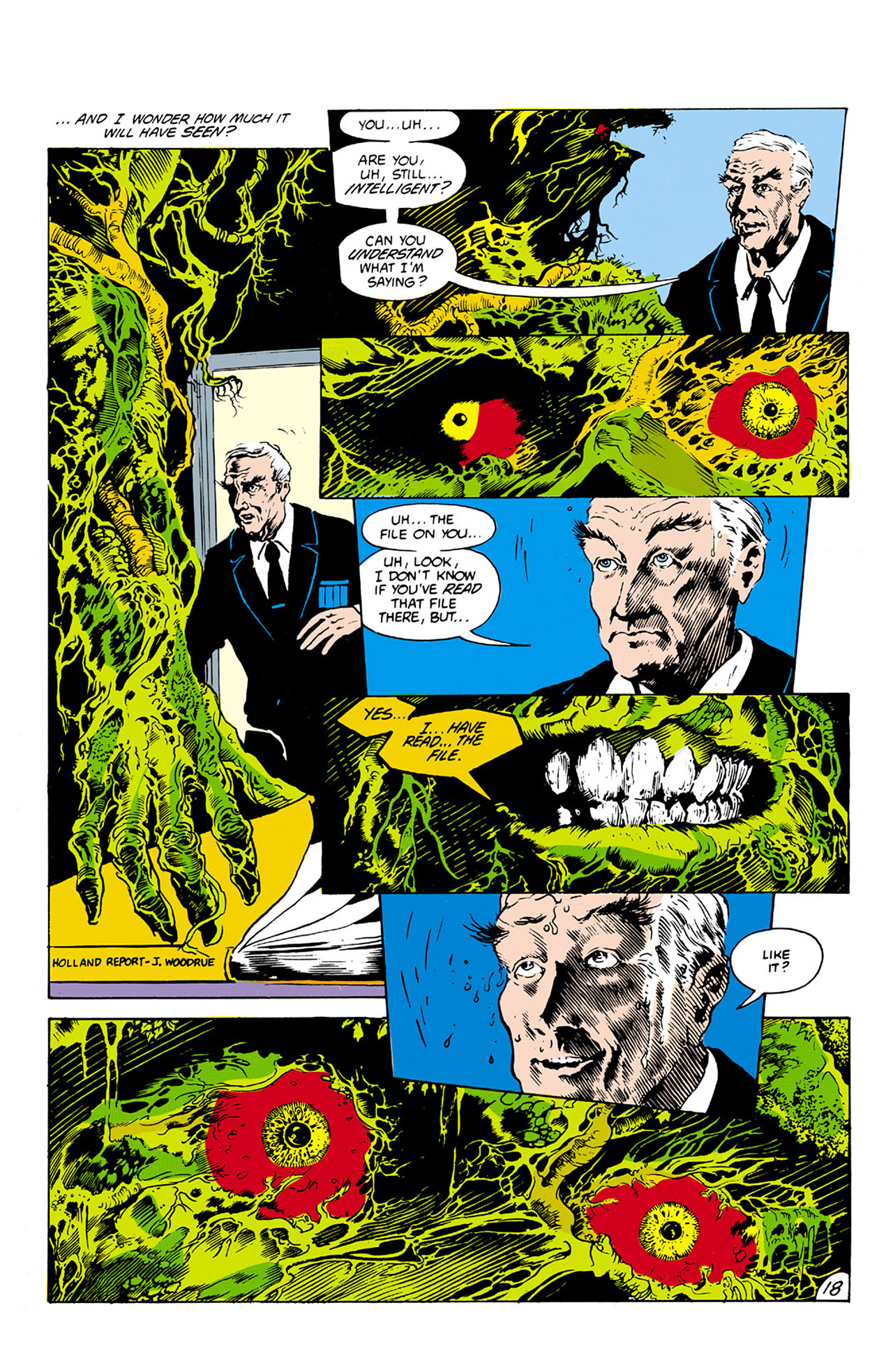 Read online Swamp Thing (1982) comic -  Issue #21 - 19