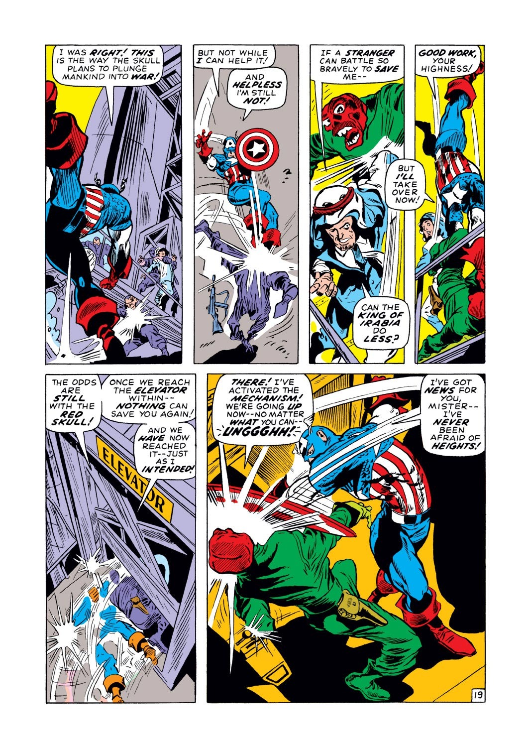 Read online Captain America (1968) comic -  Issue #129 - 19