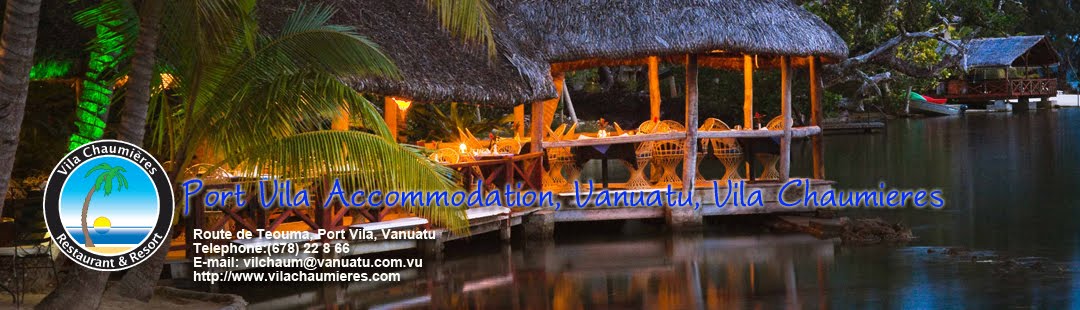 Port Vila Accommodation, Vila Chaumieres Resort and Restaurant