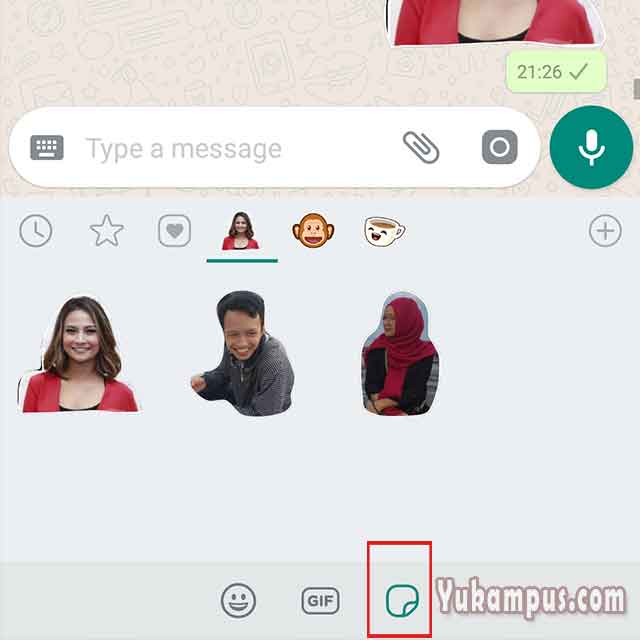 Cara Kirim Sticker WhatsApp ke Teman Dengan Mudah - YuKampus Cara Kirim Sticker WhatsApp ke Teman Dengan Mudah - YuKampus