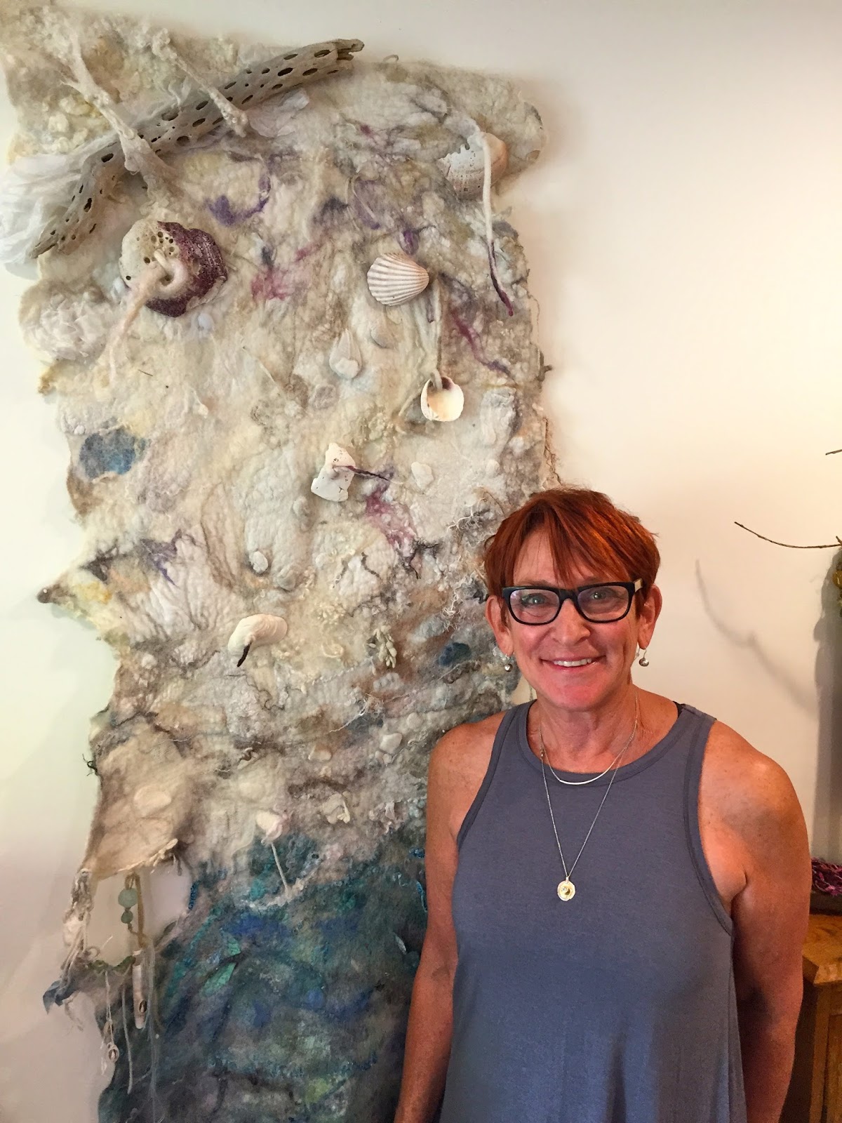 Studio 907 How to Mount a Felted Wall Hanging