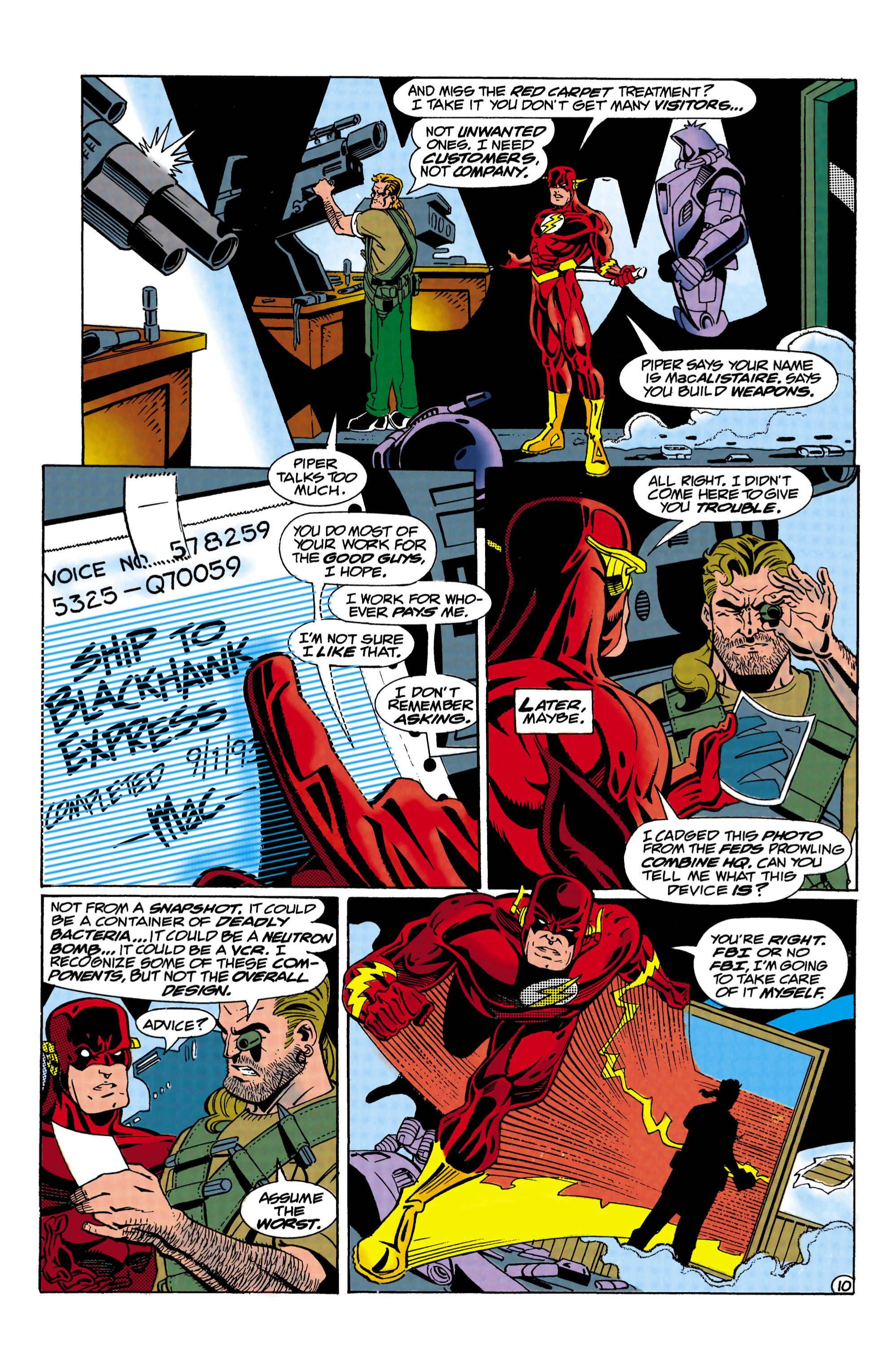 Read online The Flash (1987) comic -  Issue #86 - 11