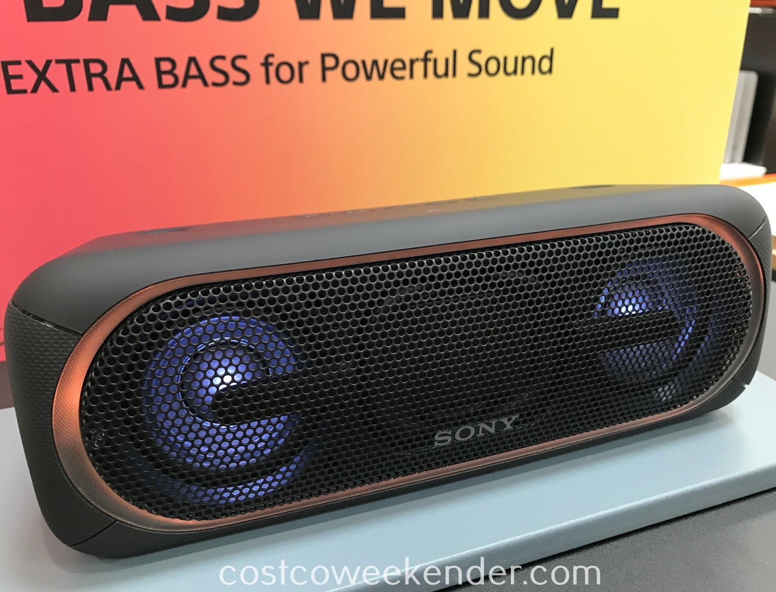 Sony SRSXB40 Wireless Speaker Costco Weekender