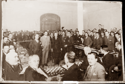 Reti en el Club Ajedrez Barcelona en 1927