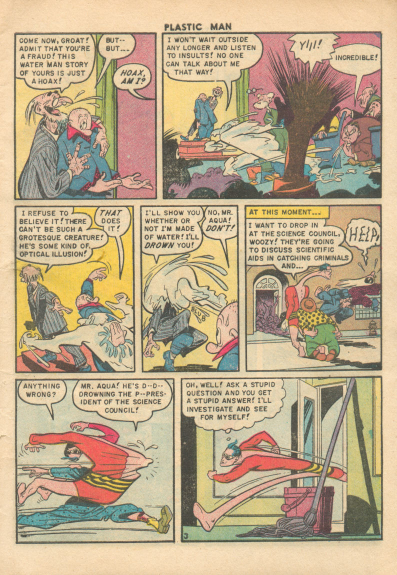 Read online Plastic Man (1943) comic -  Issue #63 - 5