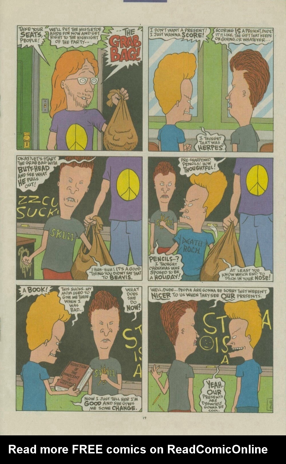 Read online Beavis and Butt-Head comic -  Issue #12 - 17