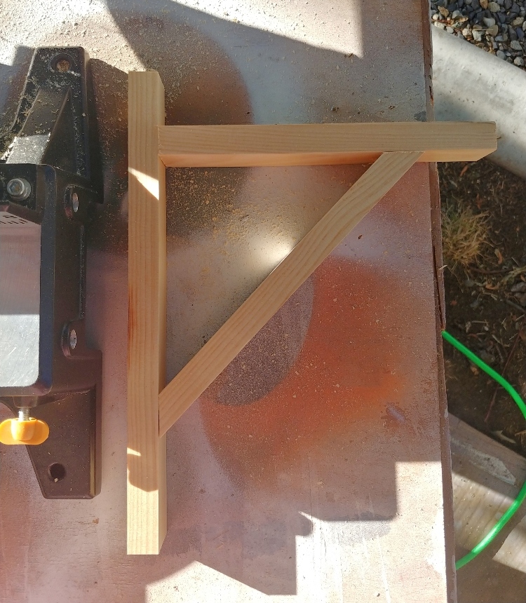 DIY Bracket Wall Sconce Light Little Vintage Cottage