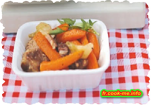 Porc aux carottes primeurs Porc aux carottes primeurs