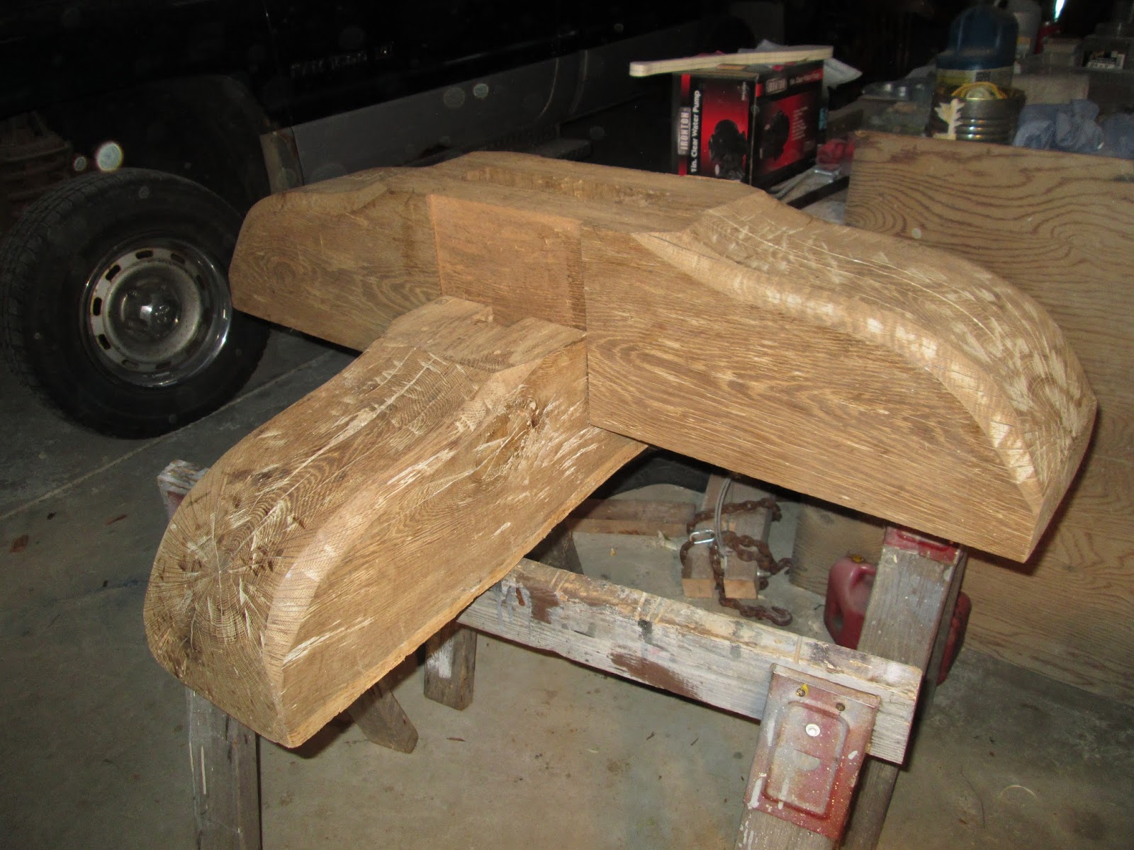 Bridges To The Future Mortise and tenon table base