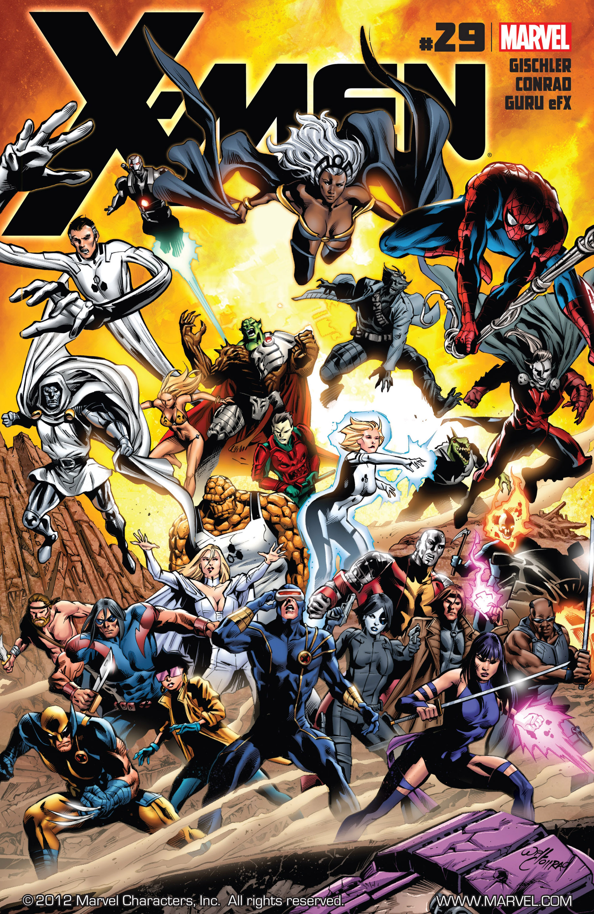 Read online X-Men (2010) comic -  Issue #29 - 1