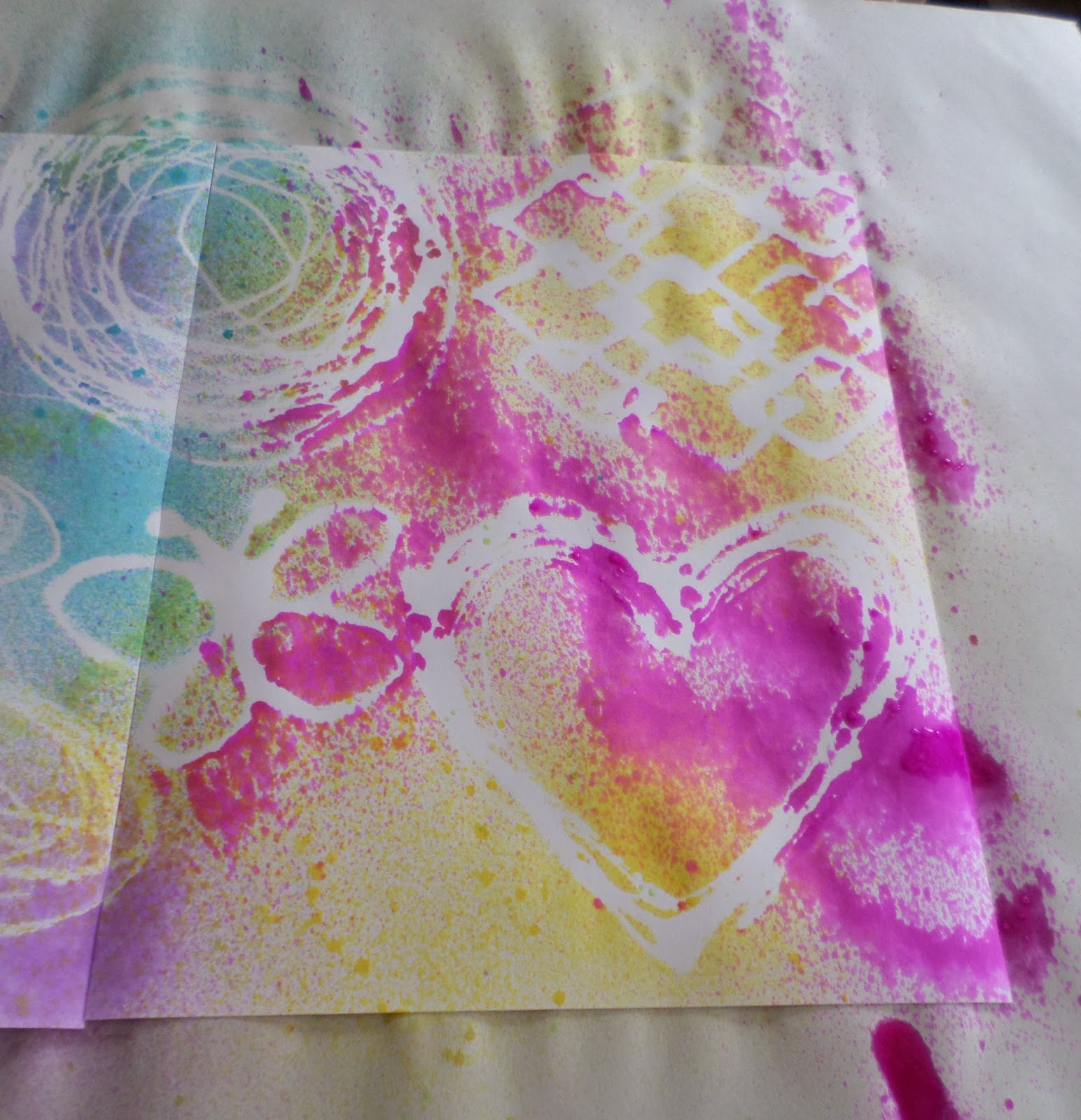 This Muse of Mine: Hot Glue Stencils- A How-to Tutorial