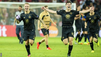 Celtic qualifies for Champions Leauge despite losing to Beer Sheva in Isreal