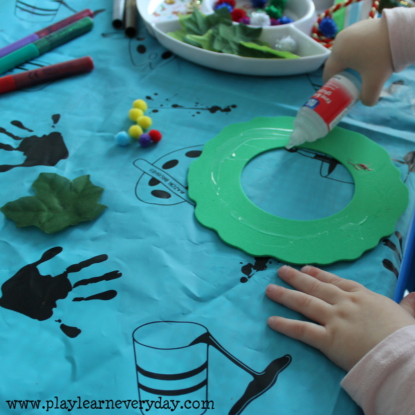 Toddler Made Christmas Decorations - Play and Learn Every Day