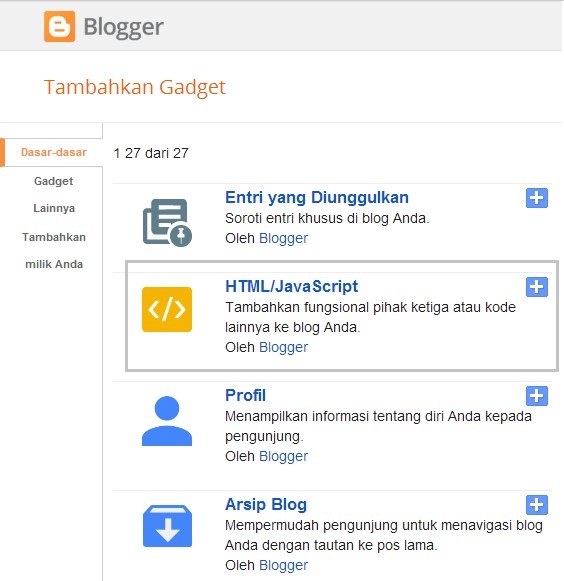 Cara Memasang Widget Jam Dan Kalender Untuk Blog Si Pemalas